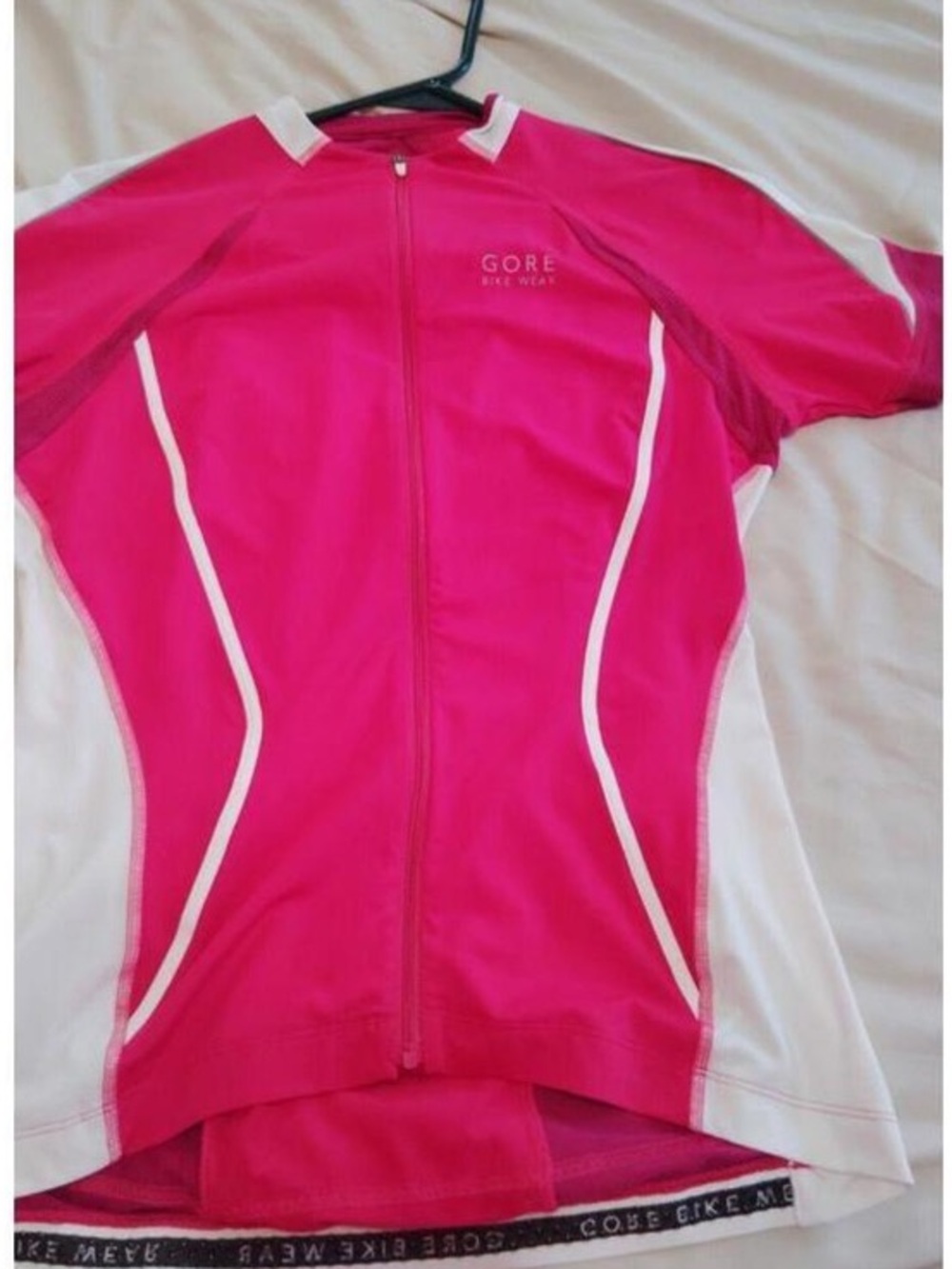 Gore, Women's Pink Short Sleeve Cycling Jersey